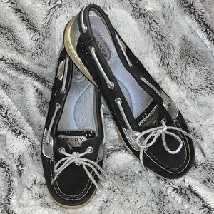 Women size 8 angelfish Sperry boat shoe